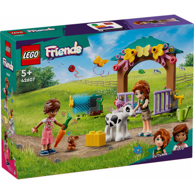 LEGO Friends – Autumn a jej prístrešok pre teliatko
